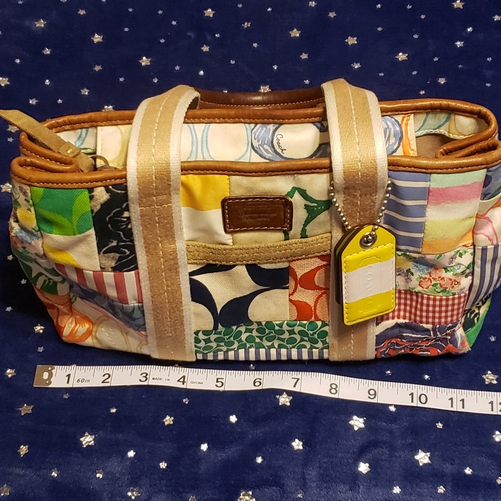 Coach patchwork purse